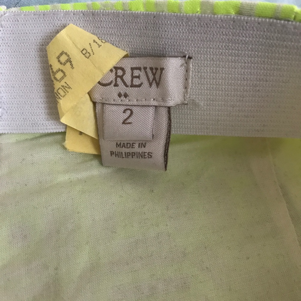 J Crew Jacquard miniskirt - Picture 3 of 4